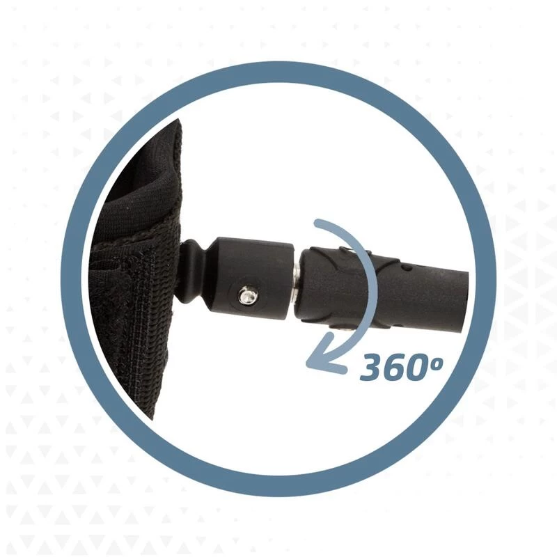 AKTIVE Leash Paddle Surf Spiral, Double Goujon Pivotant, Néoprène, 305 Cm, Noir 7 AKTIVE Leash Paddle Surf Spiral, Double Goujon Pivotant, Néoprène, 305 Cm, Noir – Image 5