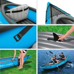 Bestway Hydro Force Kayak Cove Champion X2 -Aqua Sport Soldes bestway hydro force kayak cove champion x2 3