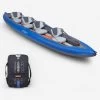 Canoë Kayak Gonflable 4 Places De Randonnée Fond Haute Pression - X100+ -Aqua Sport Soldes canoe kayak gonflable 4 places de randonnee fond haute pression x100