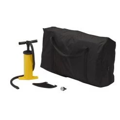 Canoë Kayak Gonflable Bleu 1 à 2 Places + Pagaie + Sac Transport + Pompe Double -Aqua Sport Soldes canoe kayak gonflable bleu 1 a 2 places pagaie sac transport pompe double 3