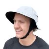 Chapeau Surf Performance Gris Clair VAIKOBI -Aqua Sport Soldes chapeau surf performance gris clair vaikobi