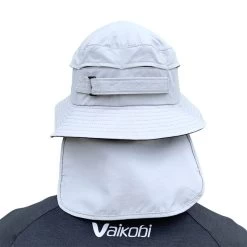 Chapeau Surf Performance Gris Clair VAIKOBI -Aqua Sport Soldes chapeau surf performance gris clair vaikobi 4