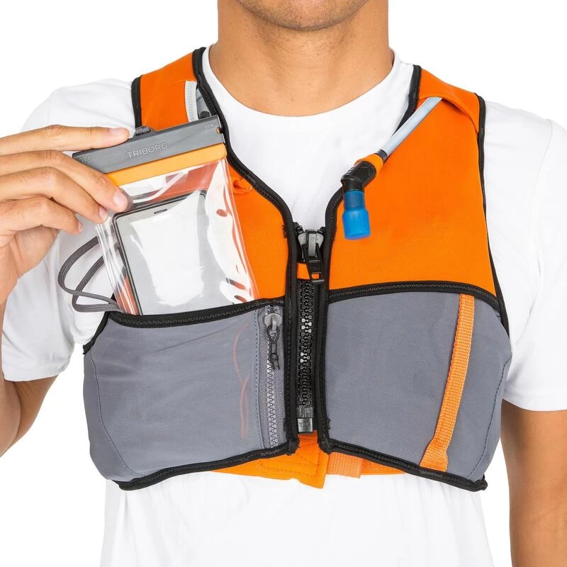 GILET AIDE A LA FLOTTABILITE SUP ET KAYAK WAIRGO HYDRATATION 50N ORANGE 12 GILET AIDE A LA FLOTTABILITE SUP ET KAYAK WAIRGO HYDRATATION 50N ORANGE – Image 10