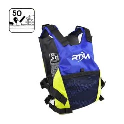 GILET DE FLOTTAISON ROTOMOD JADE KAYAK BLEU -Aqua Sport Soldes gilet de flottaison rotomod jade kayak bleu 1