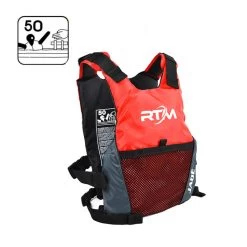 GILET DE FLOTTAISON ROTOMOD JADE KAYAK ROUGE -Aqua Sport Soldes gilet de flottaison rotomod jade kayak rouge 1