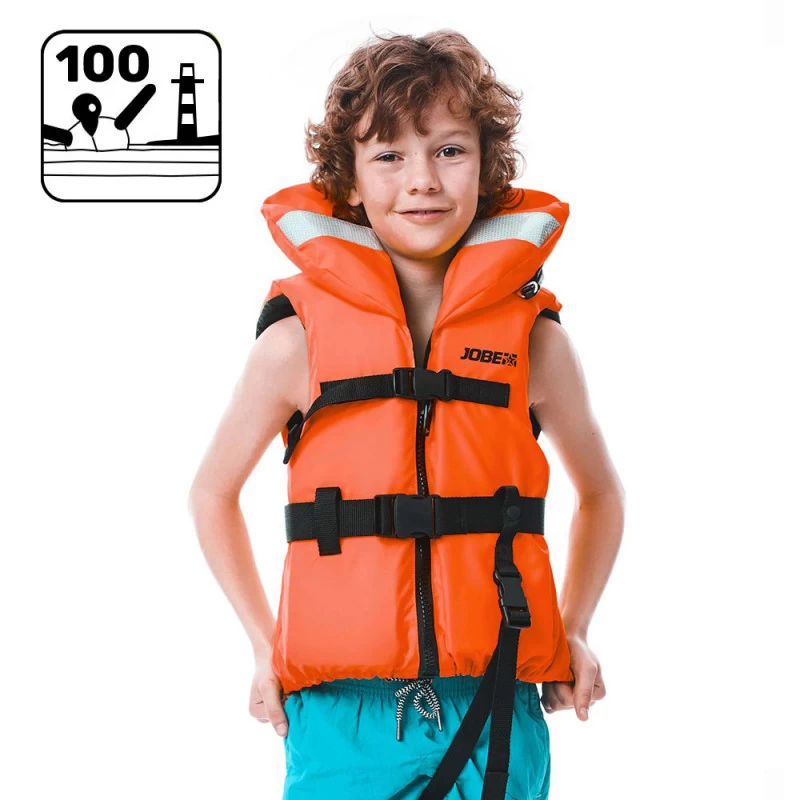GILET DE SAUVETAGE JOBE COMFORT BOATING VEST ENFANT ORANGE 3 GILET DE SAUVETAGE JOBE COMFORT BOATING VEST ENFANT ORANGE