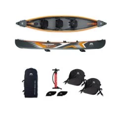 KAYAK AQUA MARINA TOMAHAWK AIR-C 2/3 PERSONNES -Aqua Sport Soldes kayak aqua marina tomahawk air c 2 3 personnes 1