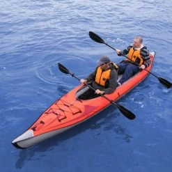 KAYAK GONFLABLE ADVANCED ELEMENTS FRAME CONVERTIBLE ELITE ROUGE -Aqua Sport Soldes kayak gonflable advanced elements frame convertible elite rouge 3