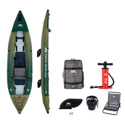 KAYAK GONFLABLE AQUA MARINA CALIBER PECHE -Aqua Sport Soldes kayak gonflable aqua marina caliber peche 1