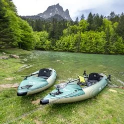 KAYAK GONFLABLE AQUA MARINA CALIBER PECHE -Aqua Sport Soldes kayak gonflable aqua marina caliber peche 4