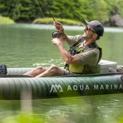 KAYAK GONFLABLE AQUA MARINA CALIBER PECHE -Aqua Sport Soldes kayak gonflable aqua marina caliber peche 8