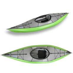 Kayak Gonflable Gumotex Swing 1 Vert -Aqua Sport Soldes kayak gonflable gumotex swing 1 vert 1