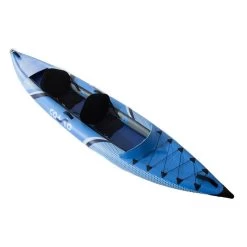 Kayak Gonflable Lotus 2 Places - Max 120kg - 310x85cm (10'2x33") - Bleu -Aqua Sport Soldes kayak gonflable lotus 2 places max 120kg 310x85cm 102x33 bleu 3
