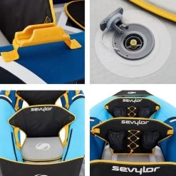 Kayak Gonflable Sevylor Montreal -Aqua Sport Soldes kayak gonflable sevylor montreal 3