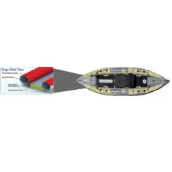 Advanced Elements KAYAK GONFLABLE STRAITEDGE ANGLER PRO -Aqua Sport Soldes kayak gonflable straitedge angler pro 3