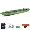 KAYAK GUMOTEX SOLAR VERT 2 PLACES -Aqua Sport Soldes kayak gumotex solar vert 2 places