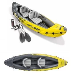KAYAK INTEX EXPLORER K2 -Aqua Sport Soldes kayak intex explorer k2 1