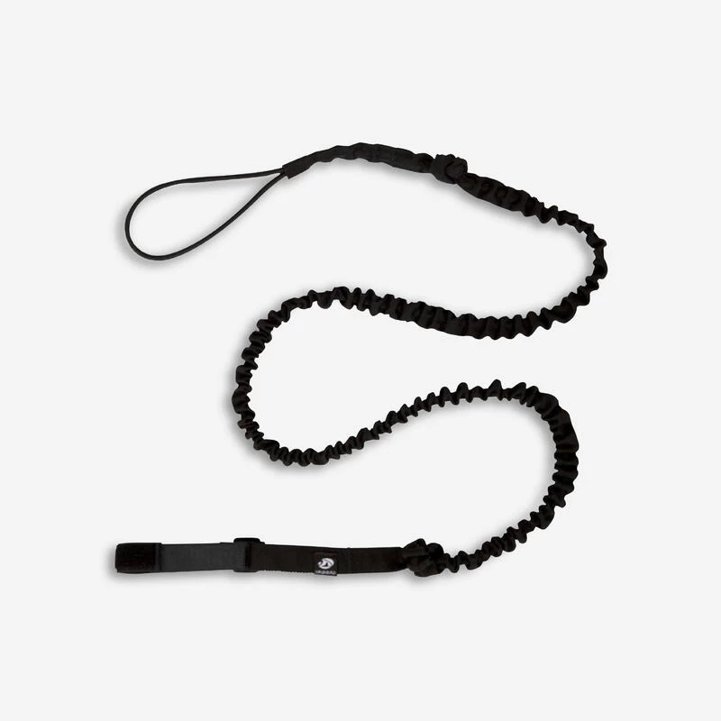 Tribord Leash De Pagaie De Kayak élastique Noir 3 Tribord Leash De Pagaie De Kayak élastique Noir