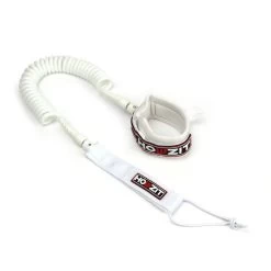 LEASH DE SUP HOWZIT COIL BLANC -Aqua Sport Soldes leash de sup howzit coil blanc 1