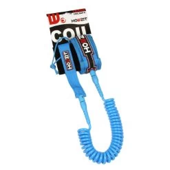 LEASH DE SUP HOWZIT COIL BLEU 9' -Aqua Sport Soldes leash de sup howzit coil bleu 9 1 4