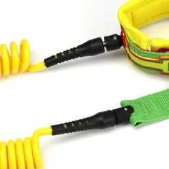 LEASH DE SUP HOWZIT COIL RASTA 9' -Aqua Sport Soldes leash de sup howzit coil rasta 9 1 5