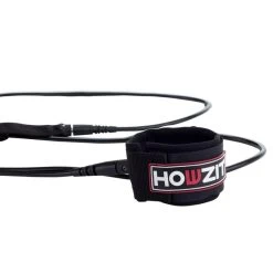 LEASH SURF HOWZIT NOIR DIAMETRE 7MM -Aqua Sport Soldes leash surf howzit noir diametre 7mm 9