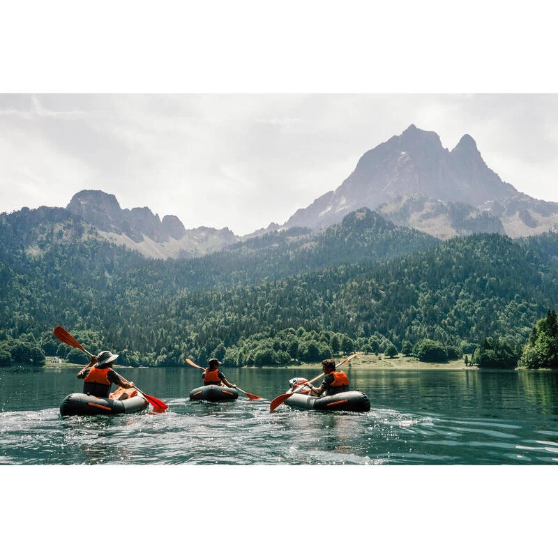 Packraft 100 Kayak Gonflable Rivière TPU 1 Place - PR100 4 Packraft 100 Kayak Gonflable Rivière TPU 1 Place - PR100 – Image 2