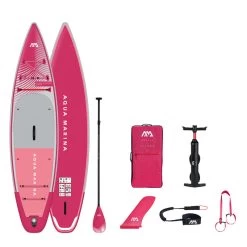 PADDLE GONFLABLE AQUA MARINA CORAL 11.6 TOURING RASPBERRY 2023 -Aqua Sport Soldes paddle gonflable aqua marina coral 116 touring raspberry 2023 1