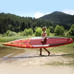 PADDLE GONFLABLE AQUA MARINA RACE 14.0 2023 -Aqua Sport Soldes paddle gonflable aqua marina race 140 2022 4