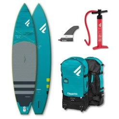 PADDLE GONFLABLE FANATIC RAY AIR 11.6 PREMIUM SAC + POMPE 10 PADDLE GONFLABLE FANATIC RAY AIR 11.6 PREMIUM SAC + POMPE -Aqua Sport Soldes paddle gonflable fanatic ray air 116 premium sac pompe 1