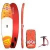PADDLE GONFLABLE SROKA MALIBU FUSION ORANGE 10.0 -Aqua Sport Soldes paddle gonflable sroka malibu fusion orange 100 2021