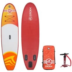 PADDLE GONFLABLE SROKA MALIBU FUSION ORANGE 10.6 -Aqua Sport Soldes paddle gonflable sroka malibu fusion orange 106 2021 1