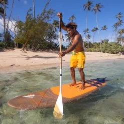 PAGAIE FANATIC BAMBOO CARBON 50 VARIO 3 PARTIES 7.25 -Aqua Sport Soldes pagaie fanatic bamboo carbon 50 vario 3 parties 725 2