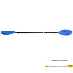 PAGAIE KAYAK AQUADESIGN ATTAK 4 PARTIES 220CM Bleu -Aqua Sport Soldes pagaie kayak aquadesign attak 4 parties 220cm bleu 1