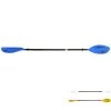 PAGAIE KAYAK AQUADESIGN ATTAK 4 PARTIES 220CM Bleu -Aqua Sport Soldes pagaie kayak aquadesign attak 4 parties 220cm bleu