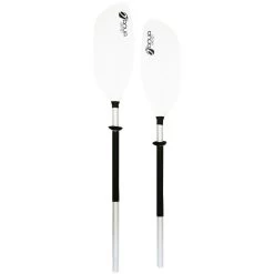 PAGAIE KAYAK AQUADESIGN WHITE 2 PARTIES 215CM -Aqua Sport Soldes pagaie kayak aquadesign white 2 parties 215cm 4