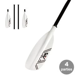PAGAIE KAYAK AQUAMARINA BEACH ALUMINIUM 4 PARTIES -Aqua Sport Soldes pagaie kayak aquamarina beach aluminium 4 parties 1