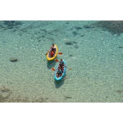 Pagaie Simple Canoë 100 Réglable Alu 130/150 Cm -Aqua Sport Soldes pagaie simple canoe 100 reglable alu 130150 cm 1