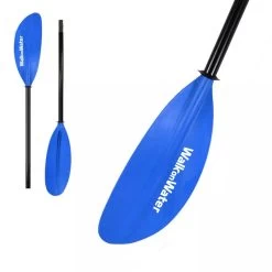 PAGAIE WOW KAYAK 2 PARTIES ALU BLUE -Aqua Sport Soldes pagaie wow kayak 2 parties alu blue 1