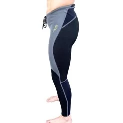 Pantalon Néoprène 1.5mm FLEXFORCE Noir Gris VAIKOBI -Aqua Sport Soldes pantalon neoprene 15mm flexforce noir gris vaikobi 3