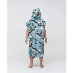 PONCHO AFTER JUNIOR SKETCHBOOK -Aqua Sport Soldes poncho after junior sketchbook 3