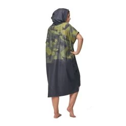 PONCHO AFTER MICROFIBER MILITARY GREEN -Aqua Sport Soldes poncho after microfiber military green 3
