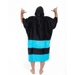 All-In PONCHO ALL IN V FLASH BLEU/NOIR -Aqua Sport Soldes poncho all in v flash bleu noir 3