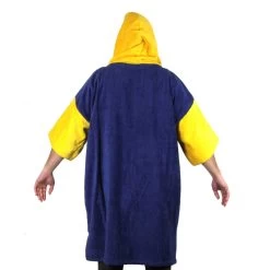 Poncho Howzit Bleu/jaune -Aqua Sport Soldes poncho howzit bleu jaune 5
