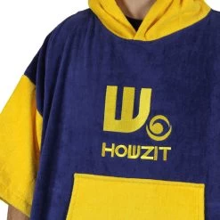 Poncho Howzit Bleu/jaune -Aqua Sport Soldes poncho howzit bleu jaune 6