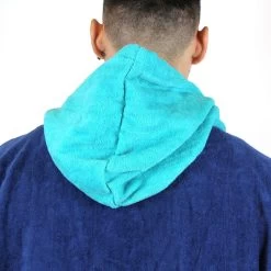 Poncho Howzit Bleu/vert TU -Aqua Sport Soldes poncho howzit bleu vert tu 4