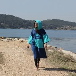 Poncho Howzit Bleu/vert TU -Aqua Sport Soldes poncho howzit bleu vert tu 8