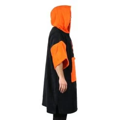 Poncho Howzit Noir/orange -Aqua Sport Soldes poncho howzit noir orange 5