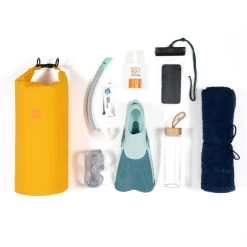 Sac étanche IPX4 10L Jaune -Aqua Sport Soldes sac etanche ipx4 10l jaune 3