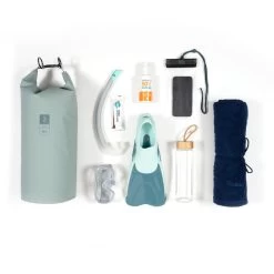 Sac étanche IPX4 10L Kaki -Aqua Sport Soldes sac etanche ipx4 10l kaki 3